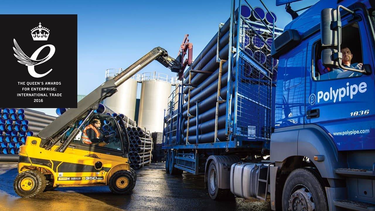 Polypipe’s Export Efforts Recognised with Queen’s Award Win
