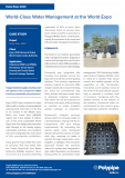 Expo2020 case study water management terrain polystorm permavoid rainwater attenuation solution